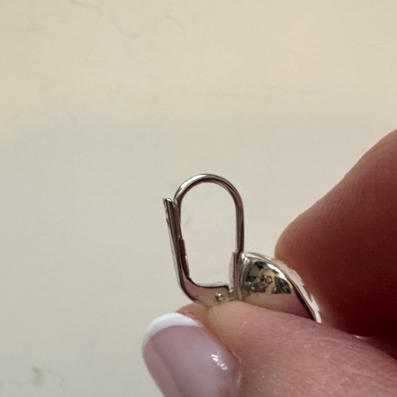 Swarovski Elegant Silver Crystal Earrings - Picture 2 of 3